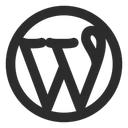 Free Wordpress Website Builder Logo Icon