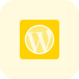 Free Wordpress sencillo Logo Icono