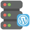 Free Wordpress web hosting  Icon
