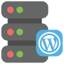 Free Wordpress Webhosting Webhosting Server Symbol