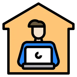 Free Work From Home  Icon