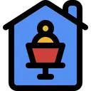 Free Health Home Stay Icon