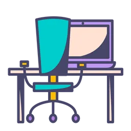 Free Work Place  Icon