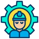 Free Worker Employee User Icon