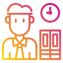 Free Employee Office People Icon