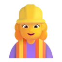 Free Construction Worker Color Icon