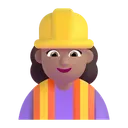 Free Construction Worker Color Icon