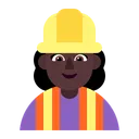 Free Construction Worker Flat Icon
