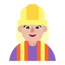 Free Construction Worker Flat Icon