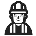 Free Construction Worker High Icon