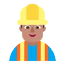 Free Construction Worker Flat Icon