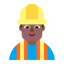 Free Construction Worker Flat Icon