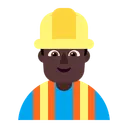 Free Construction Worker Flat Icon