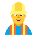 Free Construction Worker Flat Icon