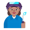 Free Factory Worker Flat Icon