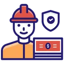 Free Worker Insurance Consultant Icon