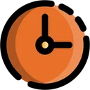 Free Working Hour Clock Working Time Icon