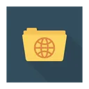 Free World Globe Folder Icon