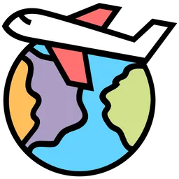 Free World Airplane  Icon