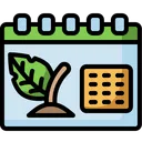 Free World Environment Day Sustainable Time And Date Icon
