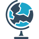 Free World Globe Earth Ecology Icon
