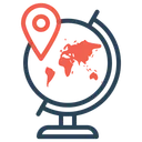 Free World Map Earth Icon