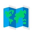 Free Map Flat Icon
