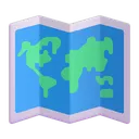 Free Map Color Icon