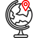 Free Worldwide location  Icon