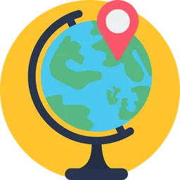 Free Worldwide location  Icon