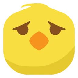 Free Worry Emoji Icon