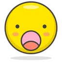 Free Wow Face Smiley Icon