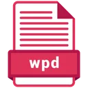 Free Wpd Format File Icon