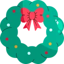 Free Wreath Christmas Xmas Icon