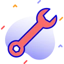Free Wrench Repair Tool Icon