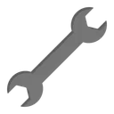 Free Spanner Tool Work Icon