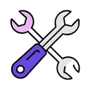 Free Wrench Tool Repair Icon