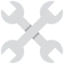 Free Wrench Double Side Wrench Construction Tool Icon