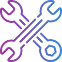 Free Wrench Repair Equipment Icon
