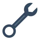 Free Wrench Settings Repair Icon