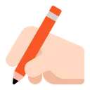 Free Hand Flat Light Icon