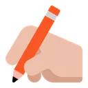 Free Hand Flat Medium Light Icon