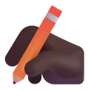 Free Hand Color Dark Icon