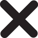 Free Wrong Sign Delete Icon