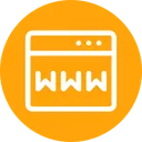 Free Www Website Domain Icon