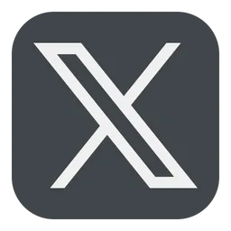 Free X Logo  Icon
