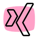 Free Xing Technology Logo Social Media Logo Icon