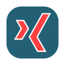 Free Xing Logo Social Media Icon