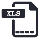 Free Xls File Extension Icon