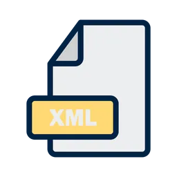 Free Xml File  Icon